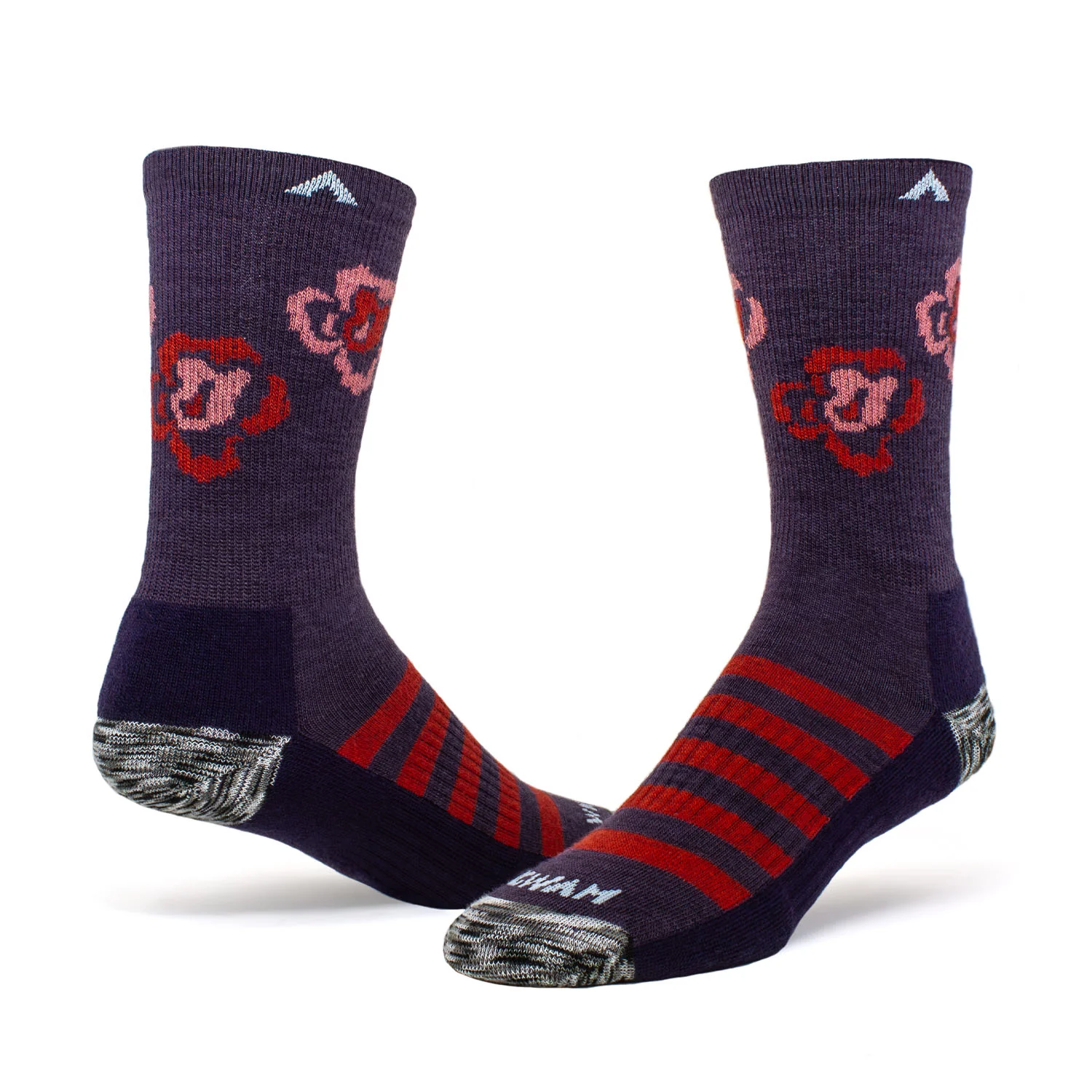 Rose Valley Mid-Crew Lightweight Sock 5 Rose Valley Mid-Crew Lightweight Sock