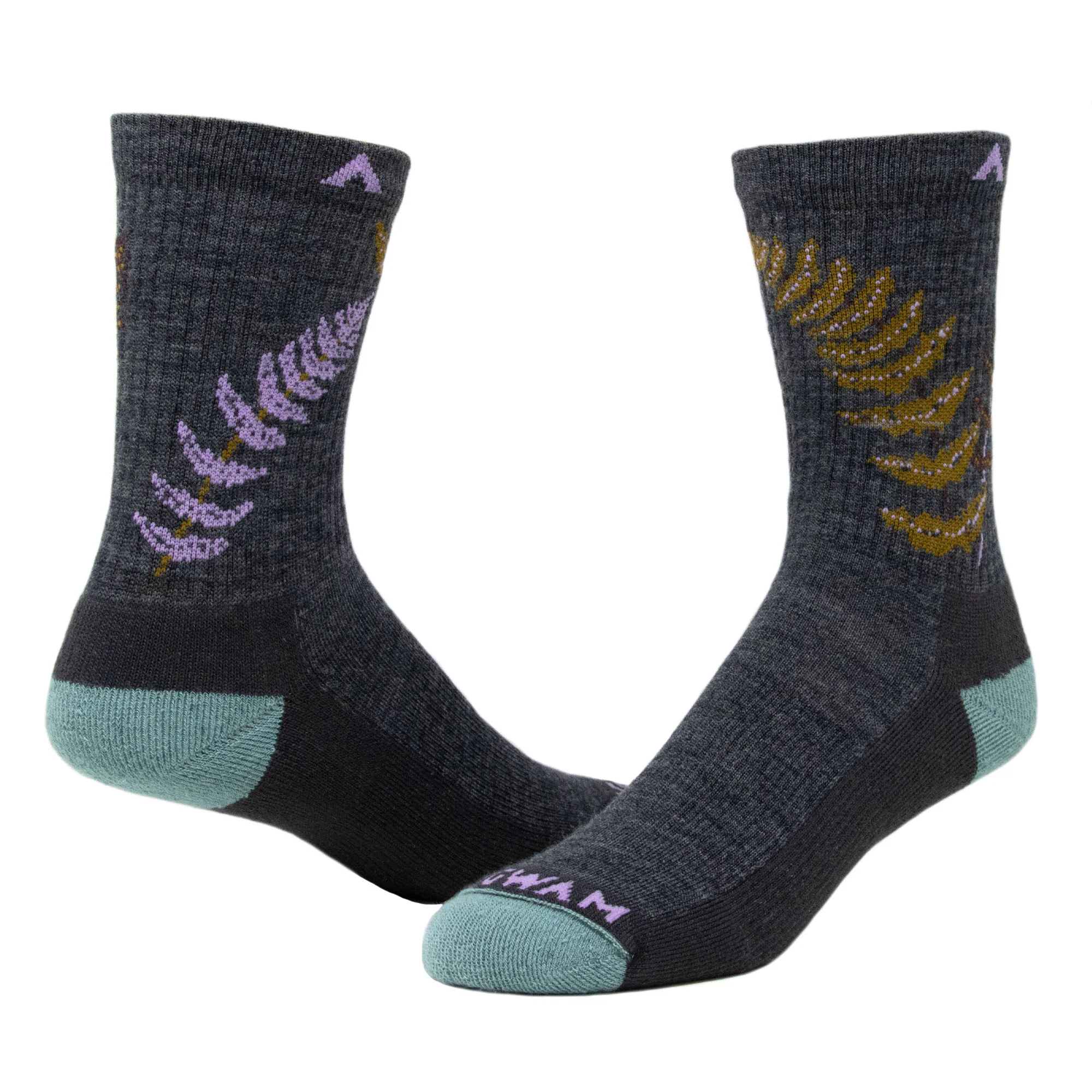 Fern Mid-Crew Lightweight Sock 5 Fern Mid-Crew Lightweight Sock