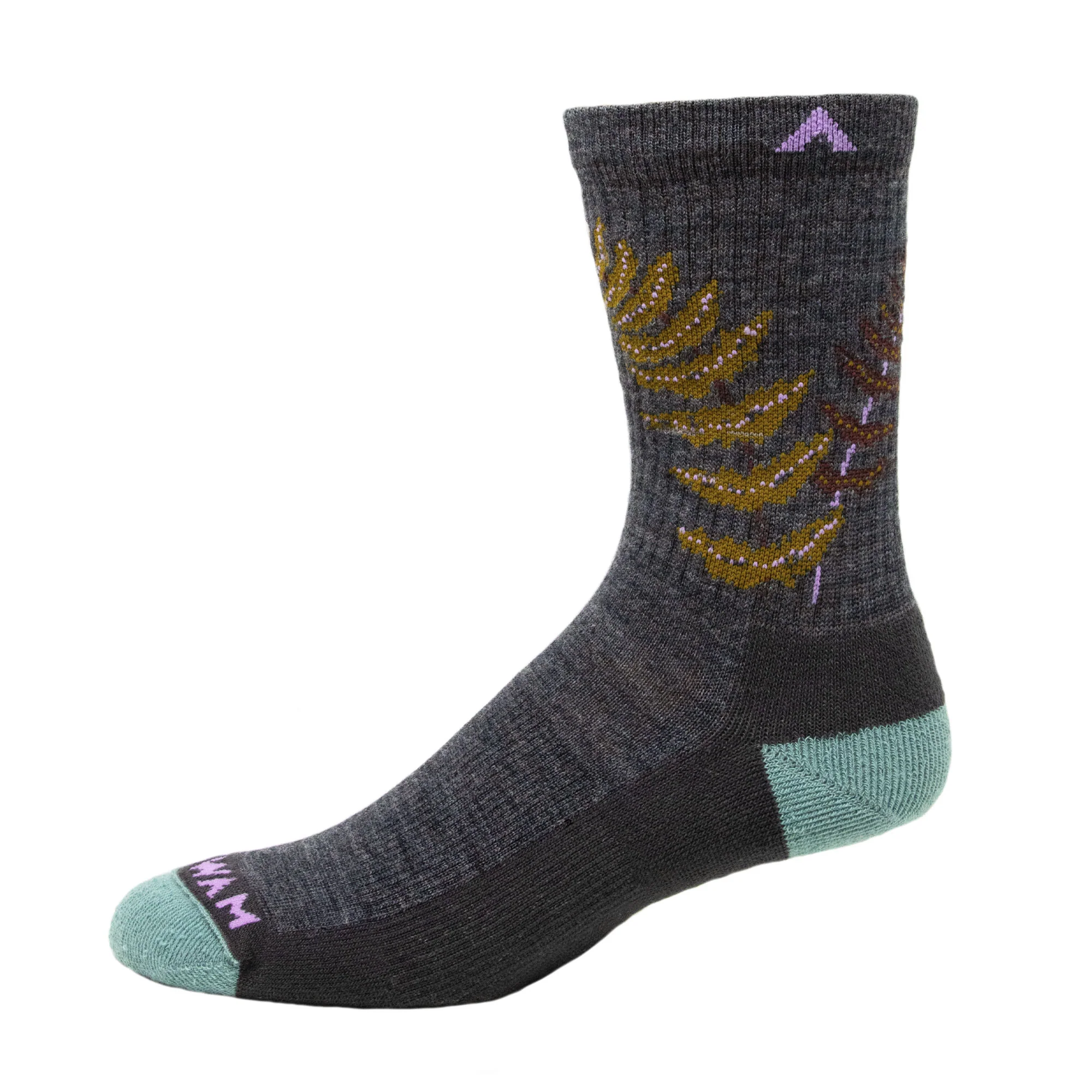 Fern Mid-Crew Lightweight Sock 6 Fern Mid-Crew Lightweight Sock