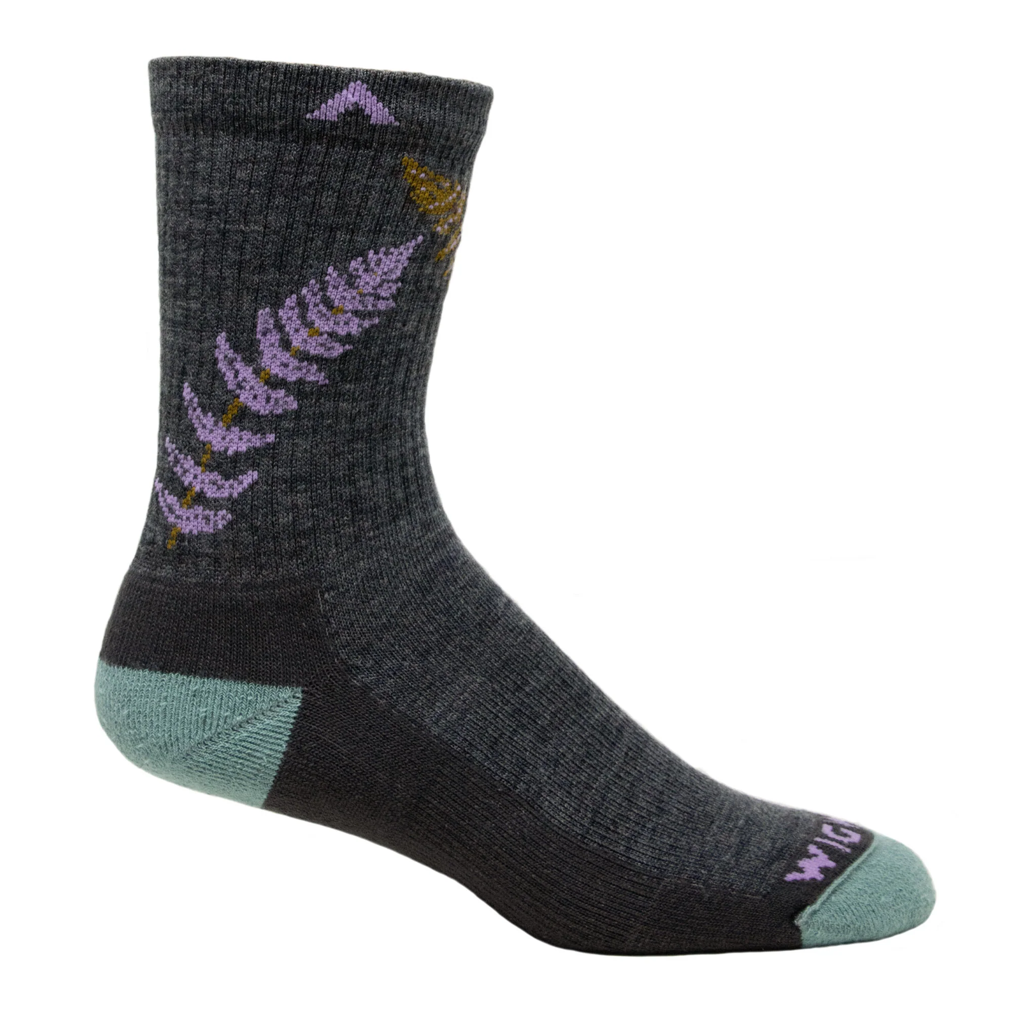 Fern Mid-Crew Lightweight Sock 7 Fern Mid-Crew Lightweight Sock