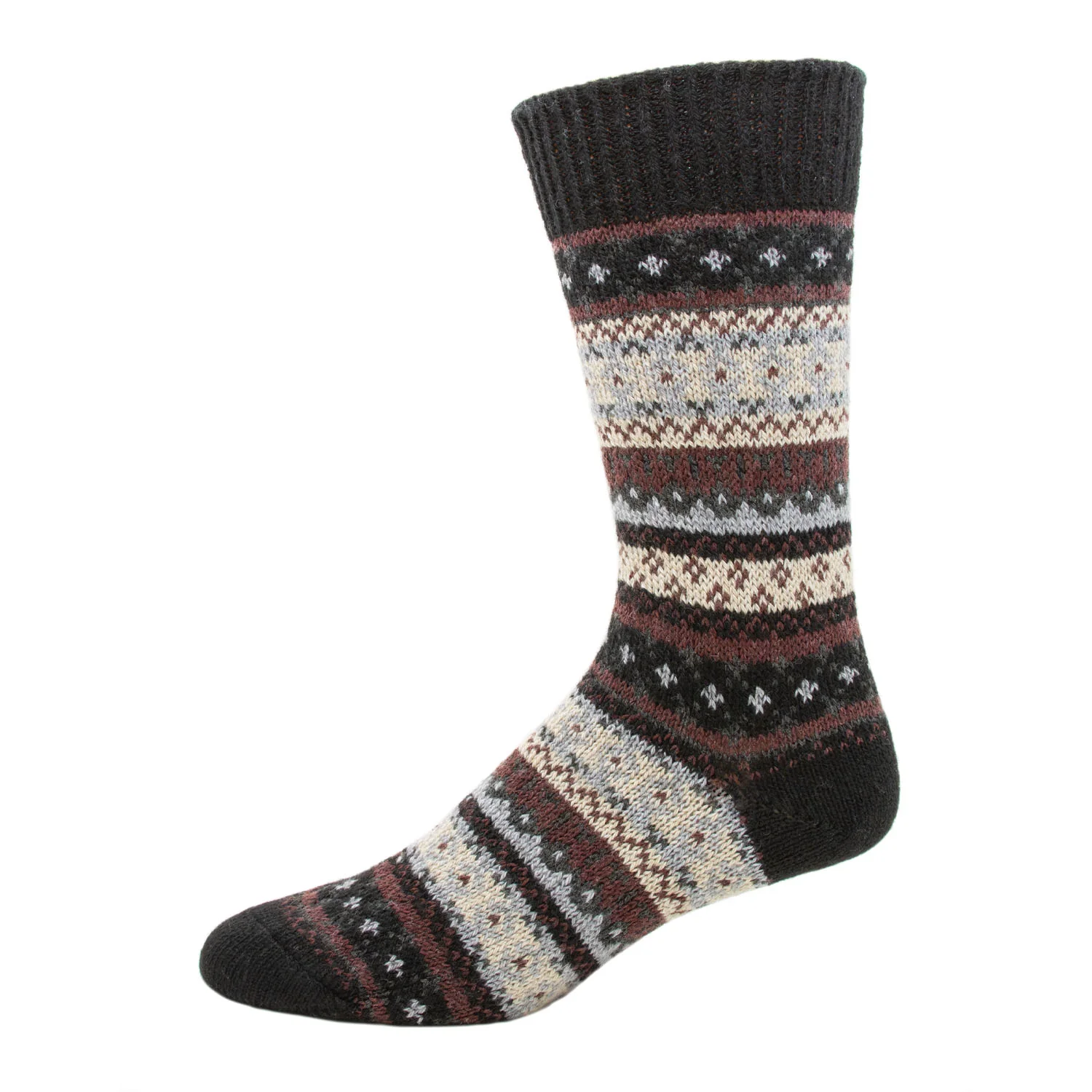 Fairisle Lightweight Crew Sock
